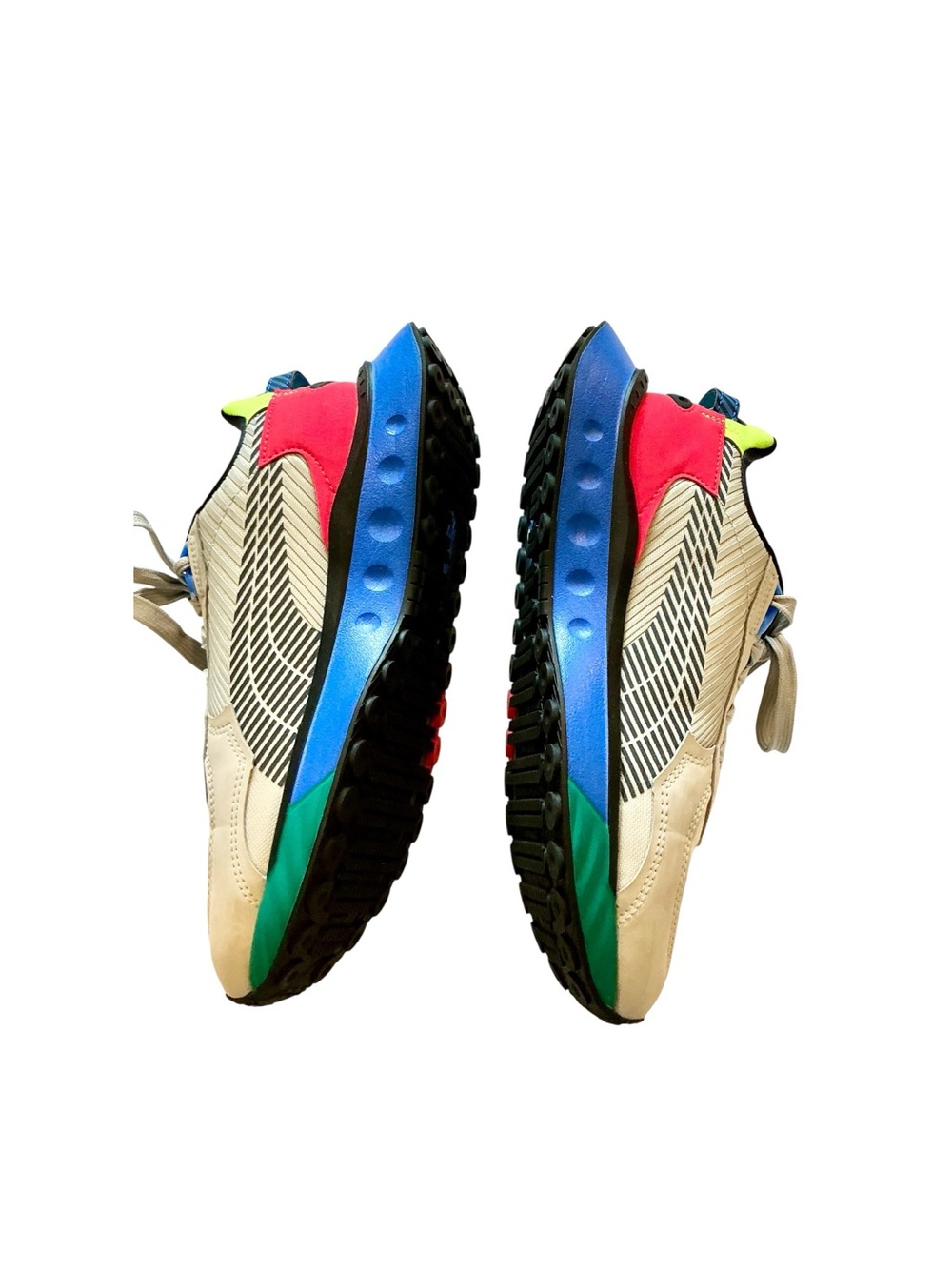 Puma Wild Rider Last Hunter with Neon Pink, Blue & Green Accents Size 7C - Picture 8 of 11